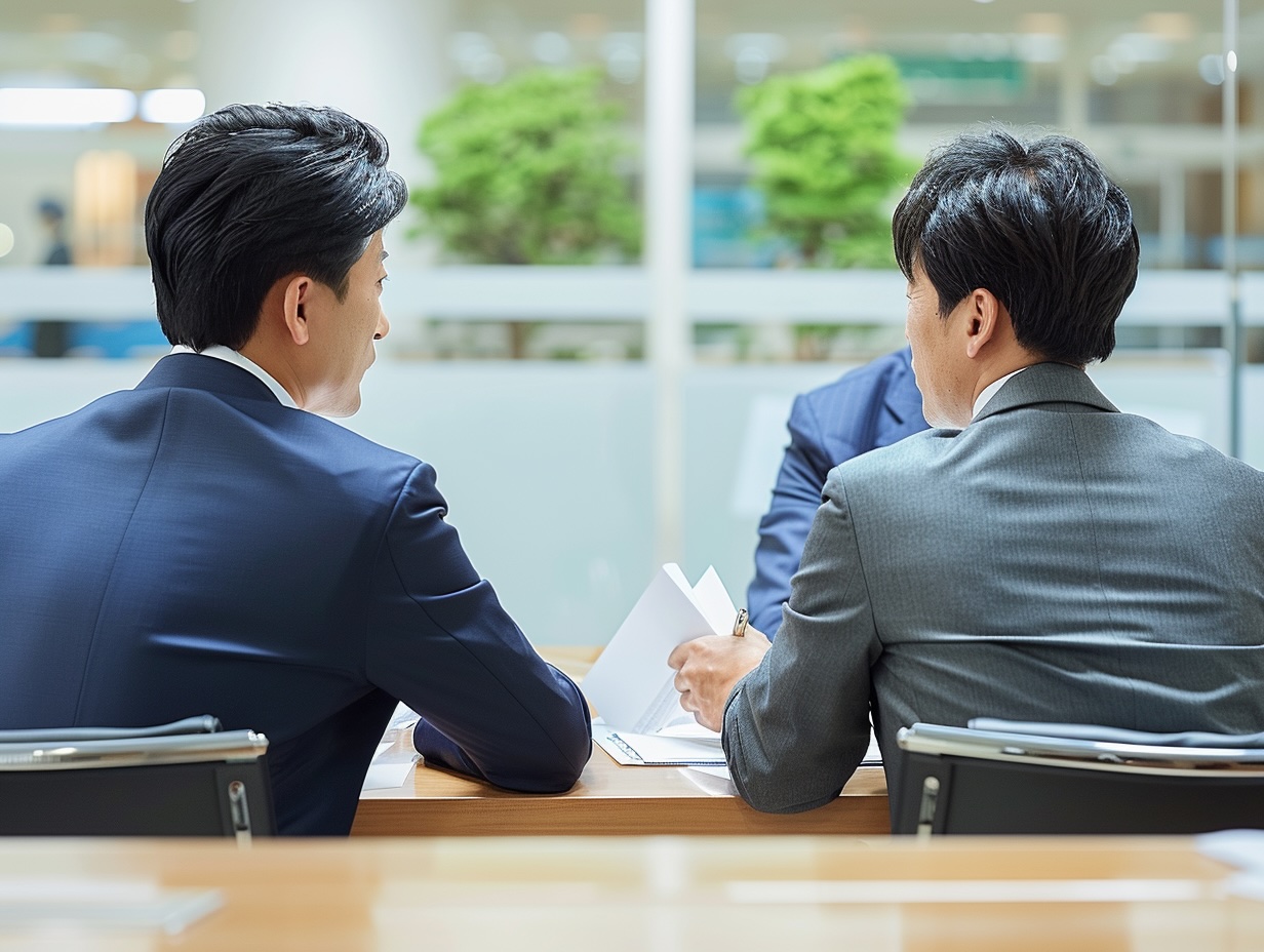 元銀行員の中小企業診断士が融資の事業計画書を解説する様子